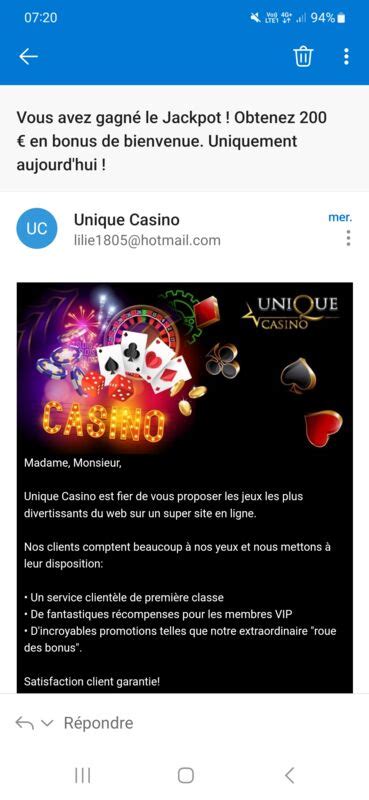 unique casino arnaque.
